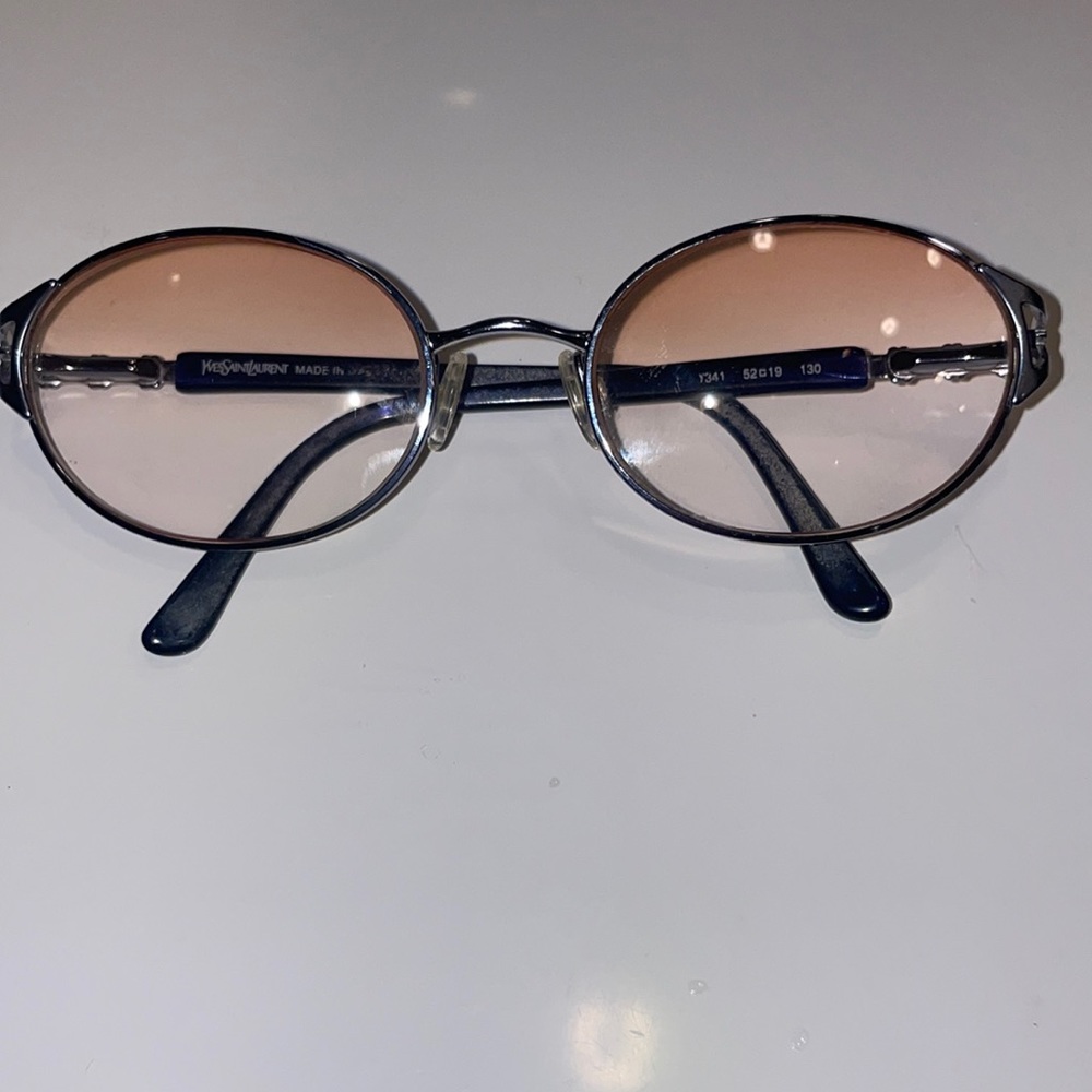 COPY - Yves Saint Laurent reading glasses tinted lens